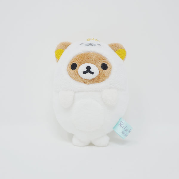 (No Tags) 2024 Seal Rilakkuma Plush Keychain - Rilakkuma Sea - San-X