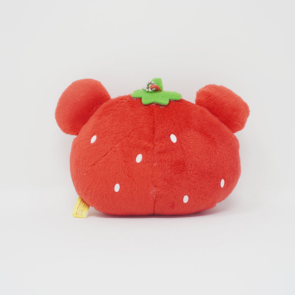 2010 Strawberry Prize Plush Keychain - Rilakkuma - San-X