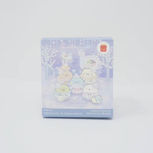 2024 Winter Sumikkogurashi Figure Blind Box x McDonald's Japan - Tokage & Mom Shiny Night - San-X