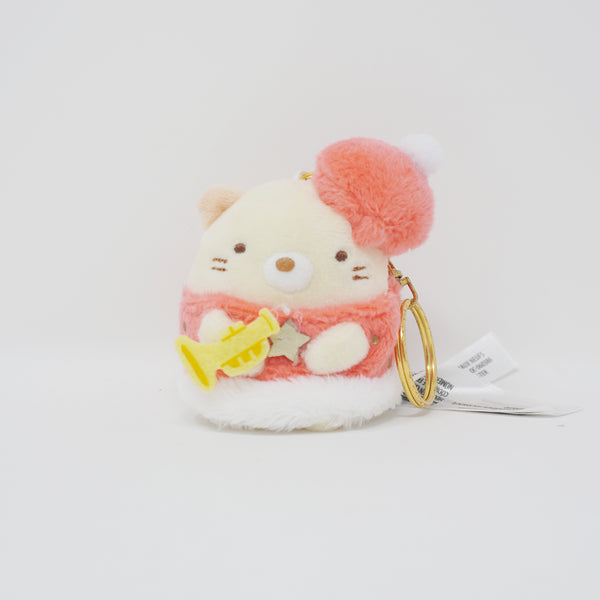 (Unboxed) Neko Sumikkogurashi Musical Christmas Blind Box Keychain Plush - San-X