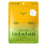 Lululun Premium Hokkaido Melon Sheet Masks 7 Sheets