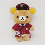 2015 Rilakkuma Station Master Plush - Rilakkuma x Hankyu Line Kansai Limited