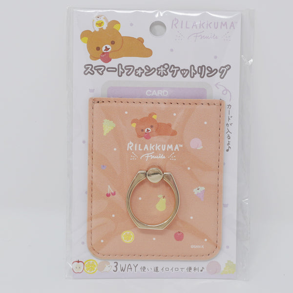 2020 Rilakkuma 3 Way Phone Pocket Ring Stand - San-X