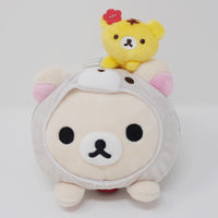 2021 Korilakkuma White Tiger Stacking Plush - New Year Rilakkuma - San-X