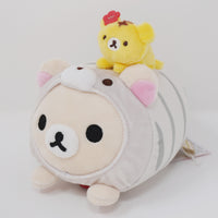 2021 Korilakkuma White Tiger Stacking Plush - New Year Rilakkuma - San-X