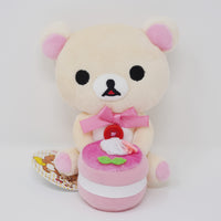 2012 Korilakkuma with Cake Prize Plush - Kirakira Dessert Rilakkuma San-X