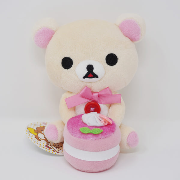 2012 Korilakkuma with Cake Prize Plush - Kirakira Dessert Rilakkuma San-X