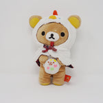 (No Tag) 2012 Chicken Poncho Rilakkuma with Egg Plush - Tamago Caravan Limited Rilakkuma