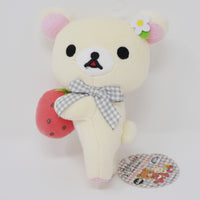 2015 Korilakkuma with Strawberry Plush Prize - Strawberry Rilakkuma San-X