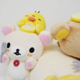 2015 Rilakkuma, Korilakkuma & Kiiroitori Lemon Cake Plush - Rilakkuma Store Limited Fresh Lemon