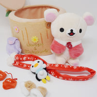 2017 Korilakkuma Plush Set - Rilakkuma Gloves Gift Theme Lawson & Rilakkuma Loppi Limited