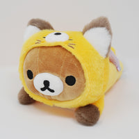 2019 Rilakkuma Lying Red Fox Plush - Rilakkuma Sapporo Store Limited Hokkaido - San-X