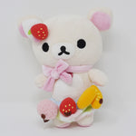 (No Tag) 2013 Korilakkuma Mitsumame Birthday Cake Plush - Rilakkuma Tokyo Station 4th Anniversary Limited (No Tag)