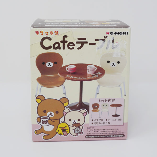 2014 Rilakkuma Cafe Table Chair Set Re-Ment - Rilakkuma San-X