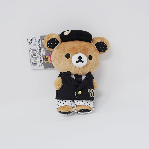 2021 Rilakkuma Polka Dot Outfit Set Plush Keychain - Always with Rilakkuma - San-X