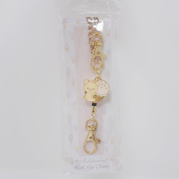 2020 Reel Keychain Ice Cream Design - Rilakkuma Style - Sweet Ice Cream - San-X