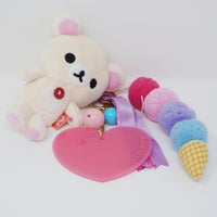 2010 Korilakkuma Ice Cream Keychain - Rilakkuma Store Exhibition Limited