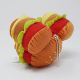 Mickey Burger Plush Keychain - Disney