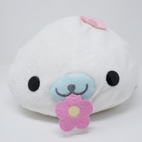 Shirogoma White Flowers Licensed Plush - Mamegoma