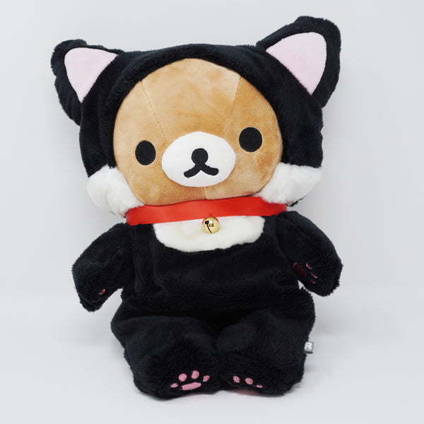 2015 Black Cat Neko (M) Outfit with Medium Rilakkuma Plush - Rilakkuma Closet Rilakkuloset - San-X