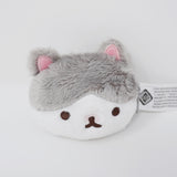 Grey Neko Plush Keychain Corocoro Coronya Cat Blind Box - Bread Design - San-X