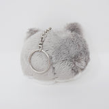 Grey Neko Plush Keychain Corocoro Coronya Cat Blind Box - Bread Design - San-X