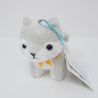 Grey Shiba Plush Keychain - Amuse AMUFUN