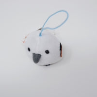 White Bird Puchimaru Mini Plush Keychain - Amuse