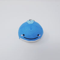 Lost Baby Whale Kokujira Mini Plush Keychain - Jinbesan San-X