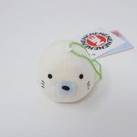 Mini White Seal Plush Keychain - TUN SHINE New Era