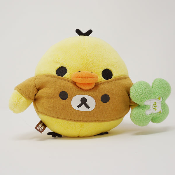 (NO TAG) 2012 Kiiroitori in Rilakkuma Tee and Clover Plush - Rilakkuma Face Theme Store Limited