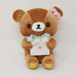 2019 Chairoikoguma Mochi Plush - Kiddyland and Rilakkuma Store Limited Love Letter Theme - San-X