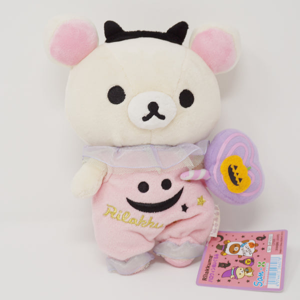 2012 Korilakkuma in Pink Outfit Plush - Rilakkuma Store Limited Halloween - San-X