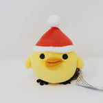 Kiiroitori Santa Plush Keychain - Unboxed Christmas Rilakkuma Blind Box Plush Keychain - San-X Holiday