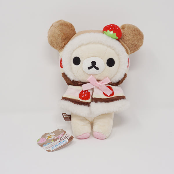 2012 Korilakkuma Chocolate Cake Birthday Cake Plush - Rilakkuma Store Kichijoji 2nd Anniversary Limited - San-X