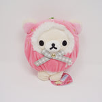 2014 Korilakkuma in Pink Strawberry Plush - Rilakkuma Store Limited Paris Strawberry Theme - San-X