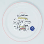 Rilakkuma Round Plastic Plate - Deli Theme