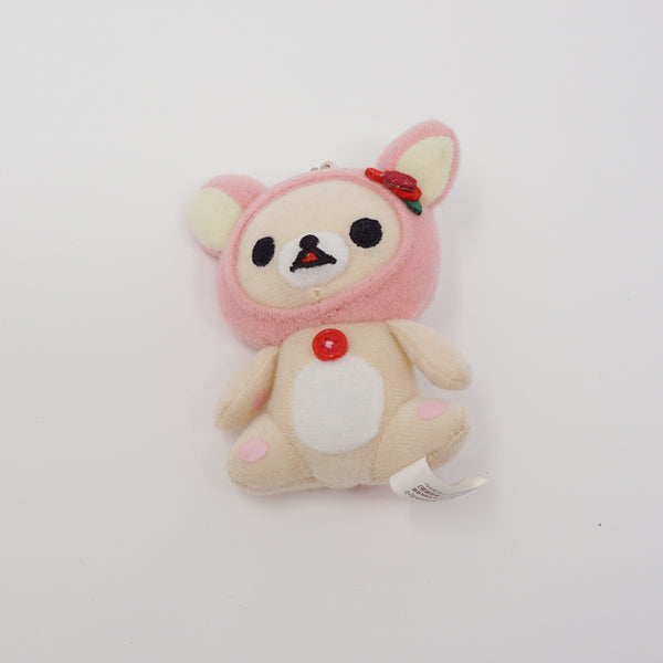 2014 Korilakkuma Deer Fawn Prize Toy Plush Keychain  - Rilakkuma Happy Natural Time San-X