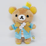 2018 Rilakkuma Plush Keychain - 15th Anniversary Exhibition Rilakkuma Town