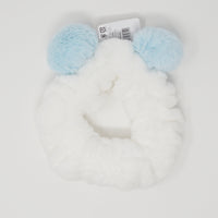 Fluffy Bear Ear Headband (Blue Ears) - Daiso