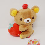 2018 Rilakkuma with Strawberry Plush - Rilakkuma Strawberry Party Caravan Store Limited - San-X