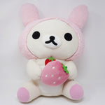 2010 Bunny Big Korilakkuma Love Strawberries - Rilakkuma