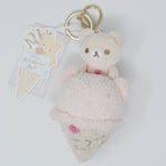 2020 Korilakkuma Ice Cream Plush Keychain - Rilakkuma Style - Sweet Ice Cream - San-X