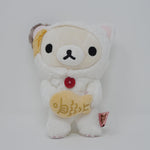 2014 Korilakkuma Neko Cat with Taiyaki Plush - Caravan Limited Rilakkuma