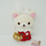 2018 Korilakkuma White Bunny Rabbit Plush - Rilakkuma in Wonderland