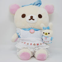 2018 Korilakkuma Alice Medium Plush - Rilakkuma in Wonderland - San-X