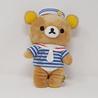 2014 Rilakkuma Sailor Outfit Plush - Rilakkuma Marine Theme Kobe Store Limited