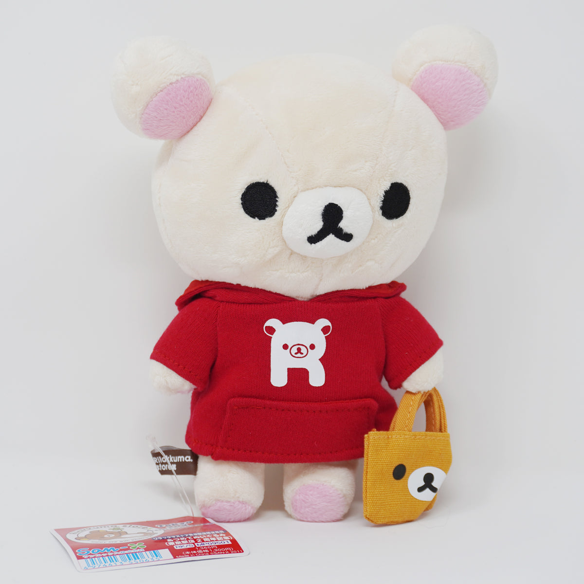 2011 Korilakkuma with Red Hoodie Plush - Rilakkuma Store Tokyo Station ...