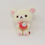 (No Tags) 2018 Strawberry Korilakkuma Plush - Rilakkuma Strawberry Party