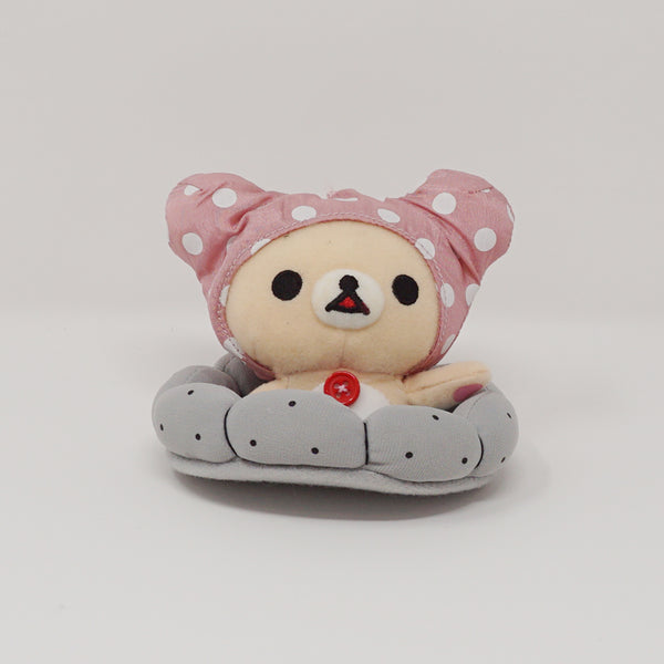 Onsen Korilakkuma Mini Prize Plush Keychain - Rilakkuma San-X